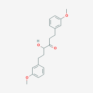 4-Hydroxy-1,6-bis(3-methoxyphenyl)hexan-3-one