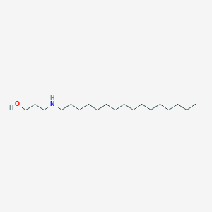 3-(Hexadecylamino)propan-1-ol