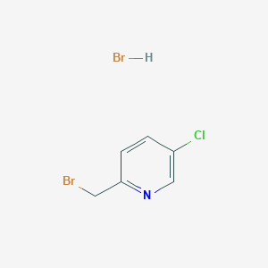 molecular formula C6H6Br2ClN B1447742 2-(溴甲基)-5-氯吡啶氢溴酸盐 CAS No. 1646152-49-9