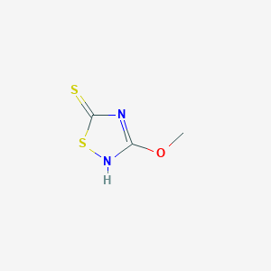 3-Methoxy-1,2,4-thiadiazole-5(2H)-thione