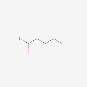 molecular formula C5H10I2 B14477496 Pentane diiodide CAS No. 66688-35-5