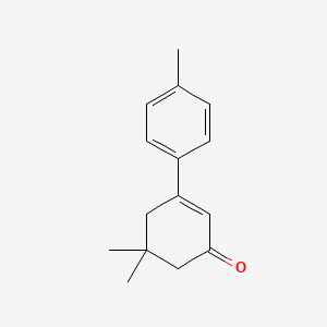 5,5-Dimethyl-3-(4-methylphenyl)cyclohex-2-en-1-one