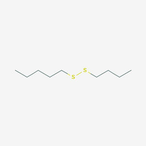 molecular formula C9H20S2 B14477541 n-Butyl n-pentyl disulphide CAS No. 72437-52-6