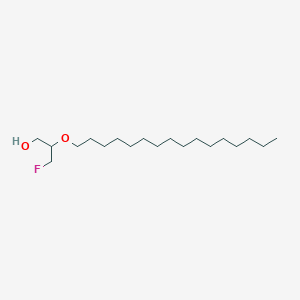 molecular formula C19H39FO2 B14477549 3-Fluoro-2-(hexadecyloxy)propan-1-OL CAS No. 67152-38-9