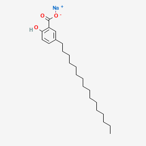 Benzoic acid, 5-hexadecyl-2-hydroxy-, monosodium salt