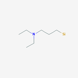 molecular formula C7H16NSi B14477582 CID 21360337 