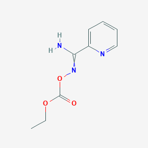 N'-[(Ethoxycarbonyl)oxy]pyridine-2-carboximidamide