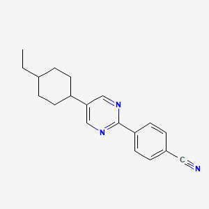 Benzonitrile, 4-[5-(trans-4-ethylcyclohexyl)-2-pyrimidinyl]-