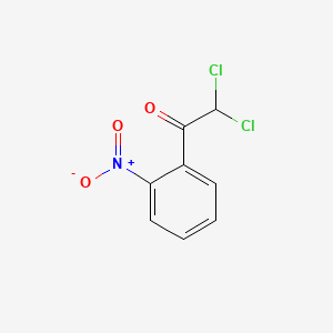 molecular formula C8H5Cl2NO3 B14477792 Ethanone, 2,2-dichloro-1-(2-nitrophenyl)- CAS No. 66924-63-8