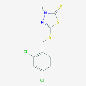 5-(2,4-Dichlorobenzylthio)-2-mercapto-1,3,4-thiadiazole