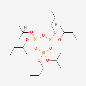 Hexakis(1-methylpropoxy)cyclotrisiloxane