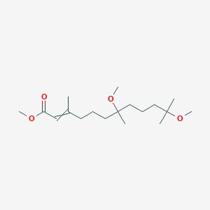 Methyl 7,11-dimethoxy-3,7,11-trimethyldodec-2-enoate