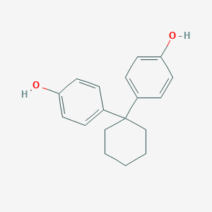 molecular formula C18H20O2 B144779 双酚Z CAS No. 843-55-0