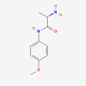 N-(4-Methoxyphenyl)-L-alaninamide