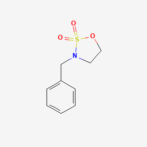 B1447797 3-Benzyloxathiazolidine 2,2-dioxide CAS No. 957872-91-2