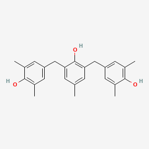 4,4'-[(2-Hydroxy-5-methyl-1,3-phenylene)bis(methylene)]bis(2,6-dimethylphenol)