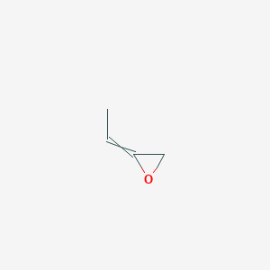 molecular formula C4H6O B14478002 2-Ethylideneoxirane CAS No. 66202-65-1