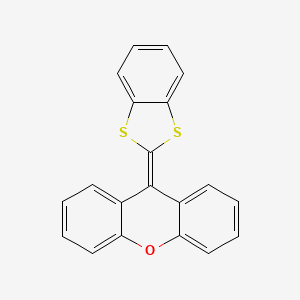 9-(2H-1,3-Benzodithiol-2-ylidene)-9H-xanthene