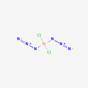 molecular formula Cl2N6Si B14478148 Diazido(dichloro)silane CAS No. 67880-19-7