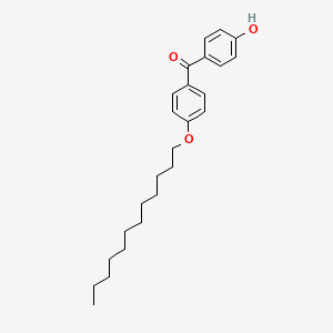 [4-(Dodecyloxy)phenyl](4-hydroxyphenyl)methanone