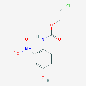 2-Chloroethyl (4-hydroxy-2-nitrophenyl)carbamate