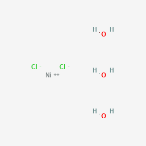 molecular formula Cl2H6NiO3 B14478314 Nickel dichloride trihydrate CAS No. 65374-81-4