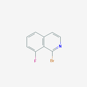 B1447834 1-Bromo-8-fluoroisoquinoline CAS No. 1368512-30-4