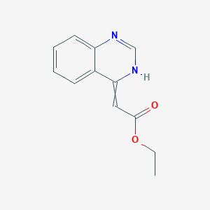 Ethyl (quinazolin-4(3H)-ylidene)acetate