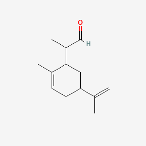 2-Cyclohexene-1-acetaldehyde, alpha,2-dimethyl-5-(1-methylethenyl)-