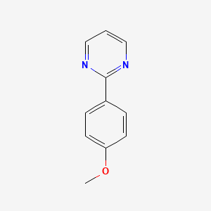 2-(4-Methoxyphenyl)pyrimidine