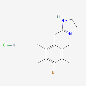 2-(4-Bromo-2,3,5,6-tetramethylbenzyl)imidazoline hydrochloride