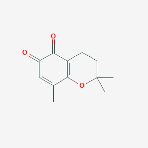 2,2,8-Trimethyl-3,4-dihydro-2H-1-benzopyran-5,6-dione