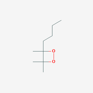 3-Butyl-3,4,4-trimethyl-1,2-dioxetane