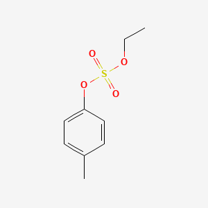 molecular formula C9H12O4S B14478493 Ethyl 4-methylphenyl sulfate CAS No. 72425-47-9