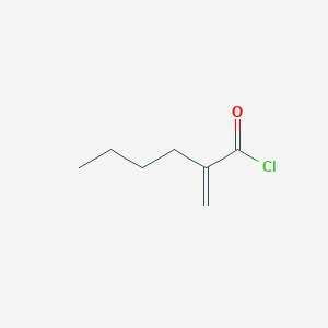 2-Methylidenehexanoyl chloride