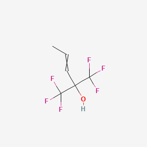 1,1,1-Trifluoro-2-(trifluoromethyl)pent-3-en-2-ol