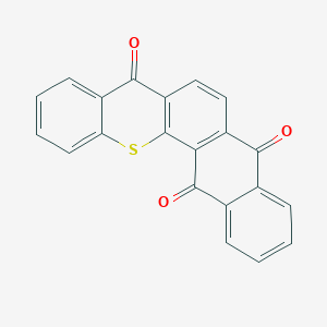 8H-Naphtho[2,3-c]thioxanthene-5,8,14-trione