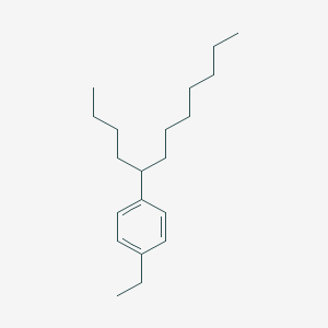 1-(Dodecan-5-YL)-4-ethylbenzene