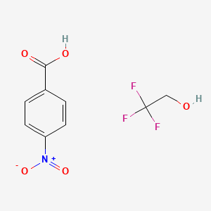 4-Nitrobenzoic acid;2,2,2-trifluoroethanol