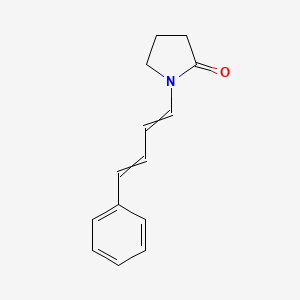 1-(4-Phenylbuta-1,3-dien-1-yl)pyrrolidin-2-one