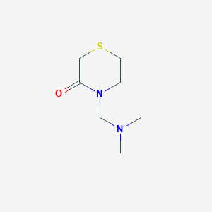 4-[(Dimethylamino)methyl]thiomorpholin-3-one