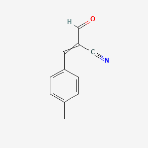 2-Formyl-3-(4-methylphenyl)prop-2-enenitrile