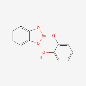 2-[(2H-1,3,2-Benzodioxarsol-2-yl)oxy]phenol