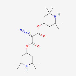 2-Diazonio-3-oxo-1,3-bis[(2,2,6,6-tetramethylpiperidin-4-yl)oxy]prop-1-en-1-olate