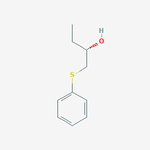 molecular formula C10H14OS B14478871 2-Butanol, 1-(phenylthio)-, (S)- CAS No. 67210-33-7