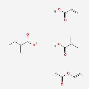 Ethenyl acetate;2-methylidenebutanoic acid;2-methylprop-2-enoic acid;prop-2-enoic acid