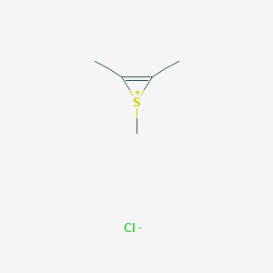 1,2,3-Trimethylthiiren-1-ium chloride