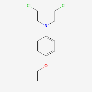 p-N,N-Bis(2-chloroethyl)aminophenol ethyl ether