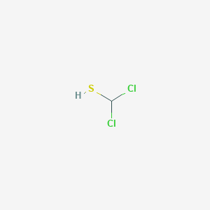 molecular formula CH2Cl2S B14478947 Dichloromethanethiol CAS No. 65310-39-6