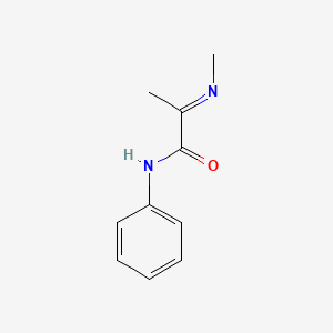 (2E)-2-(Methylimino)-N-phenylpropanamide